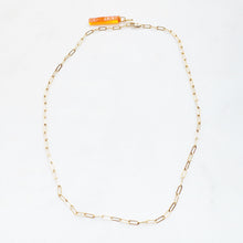 Load image into Gallery viewer, Naoussa link chain necklace gold - AYR TAN
