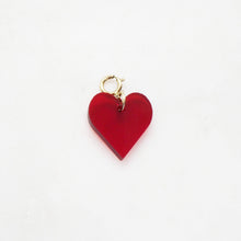 Load image into Gallery viewer, HEART charm lilac silver/gold - AYR TAN