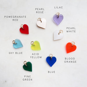 MIX & Match HEART hoops small in 9 colours - AYR TAN