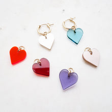 Load image into Gallery viewer, HEART pendant sky blue - AYR TAN
