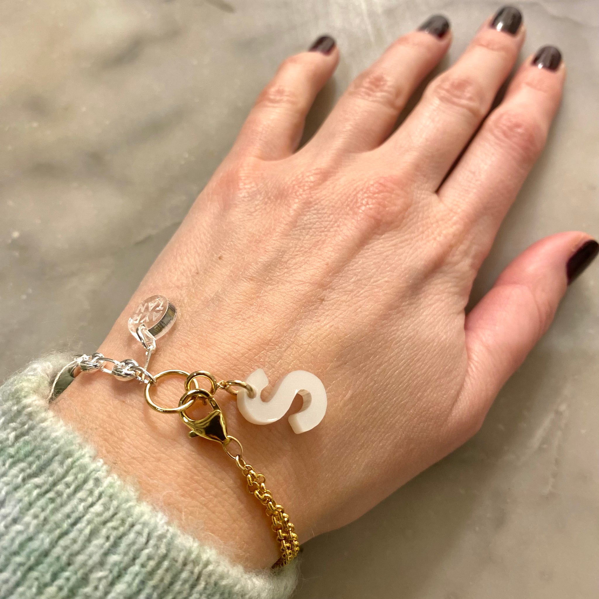 Letter Bracelet : Unique and Cool Valentine's day Presents for her –  silveristicjewelry