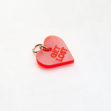 Load image into Gallery viewer, HEART &quot;AMOUR&quot; pendant blood orange - AYR TAN
