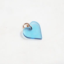 Load image into Gallery viewer, HEART pendant sky blue - AYR TAN
